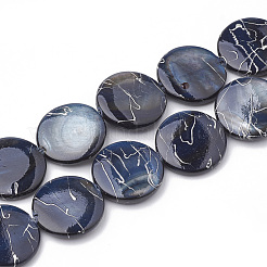Freshwater Shell Beads Strands&nbsp;SHEL-N020-1-02