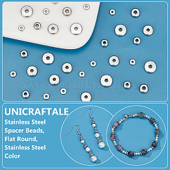 304 Stainless Steel Spacer Beads&nbsp;STAS-UN0004-01P
