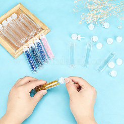 60Pcs Plastic Bead Tubes&nbsp;CON-BC0008-21