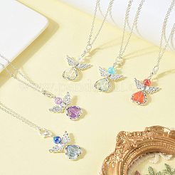 14個7スタイルのアクリル＆合金ペンダントデコレーション  合金製カニカン付き  銀  ミックスカラー  39mm  2個/スタイル&nbsp;HJEW-FS00075