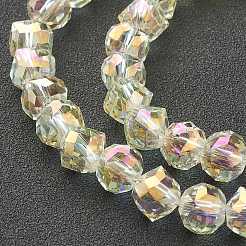 Electroplate Glass Beads Strands&nbsp;GLAA-A001-02B-FR01