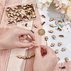 120Pcs Natural Wooden Beads&nbsp;WOOD-UN0001-11