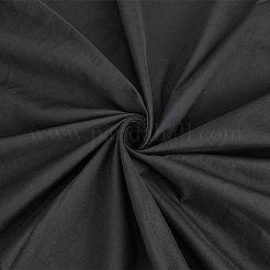 3mの綿生地  洋服アクセサリー  ブラック  1540x0.1mm&nbsp;DIY-NB0015-73B