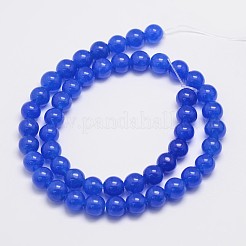 Natural & Dyed Malaysia Jade Bead Strands&nbsp;X-G-A146-8mm-A21