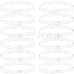 20Pcs Transparent Silicone Shoelace&nbsp;FIND-SP0005-27