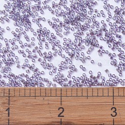 MIYUKIデリカビーズ  シリンダー  日本製シードビーズ  11/0  （db1245)透明光アメジストab  1.3x1.6mm  穴：0.8mm  約10000個/袋  50 G /袋&nbsp;SEED-X0054-DB1245