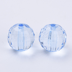 Transparent Acrylic Beads&nbsp;X-TACR-Q254-8mm-V41