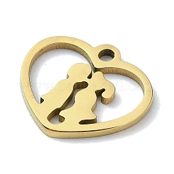 304 Stainless Steel Charms&nbsp;STAS-C097-38C-G