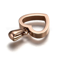 Ion Plating(IP) 304 Stainless Steel Pendants&nbsp;STAS-Z006-16RG