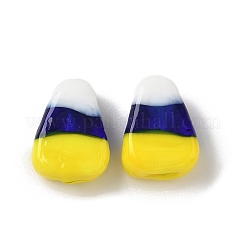 手作りランプワークビーズ  トウモロコシ  きいろ  18x13x7mm  穴：1.4mm&nbsp;LAMP-Z014-01B