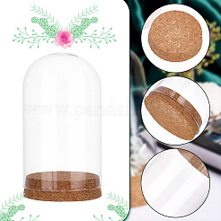Glass Dome Cover&nbsp;AJEW-PH0004-19C
