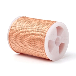 Round Waxed Polyester Cord&nbsp;YC-G006-01-1.0mm-26