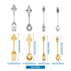 Tibetan Style Alloy Big Pendants&nbsp;TIBEP-TA0001-03