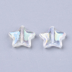 アクリルビーズ＆ペンダント  混合図形  ミックスカラー  4~29x4~20.5x4~9mm  穴：0.8~4mm&nbsp;MACR-T032-01