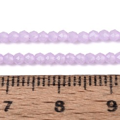 Imitation Jade Glass Beads Strands&nbsp;GLAA-T028-2mm-11D