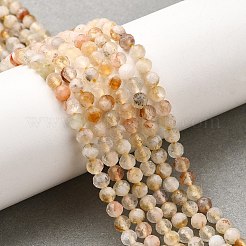 Natural Citrine(Heated) Beads Strands&nbsp;G-G155-B03-01-A