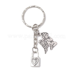 Valentine's Day Theme Alloy Keychains&nbsp;KEYC-JKC01052-04