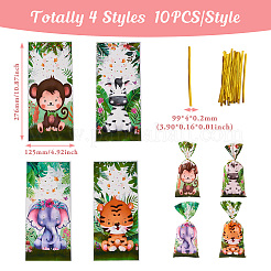 4 Styles DIY Wedding Birthday Party Sweet Candy Cookie Cone Storage&nbsp;ABAG-TAC0013-04A