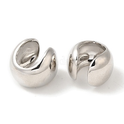 Rack Plating Brass Cuff Earrings&nbsp;EJEW-B062-13P