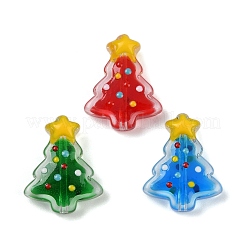 Transparent Glass Enamel Beads&nbsp;LAMP-S070-05A