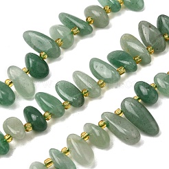 Natural Green Aventurine Beads Strands&nbsp;G-Z091-A19
