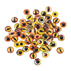 70Pcs 2 Styles Glass Cabochons&nbsp;GLAA-TADJ0001-18D