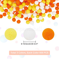 1800Pcs 3 Colors DIY Doll Craft&nbsp;AJEW-PH0004-66A