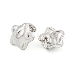 Non-Tarnish Star 304 Stainless Steel Ear Studs&nbsp;EJEW-L290-024P