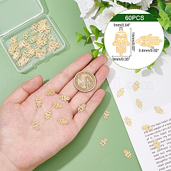 Rack Plating 201 Stainless Steel Filigree Connector Charms&nbsp;STAS-DC0007-48