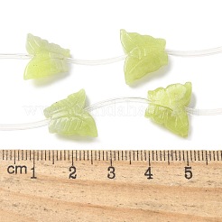 Natural Butter Jade Beads Strands&nbsp;G-B136-A11