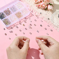 400Pcs 8 Colors Electroplate Glass Beads&nbsp;GLAA-CJ0002-74