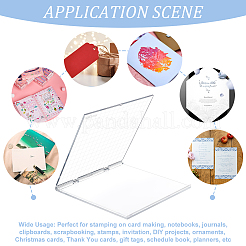 Folding DIY Acrylic Stamping Tool&nbsp;DIY-WH0632-09