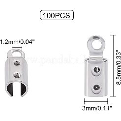 304 Stainless Steel Folding Crimp Ends&nbsp;STAS-UN0005-69