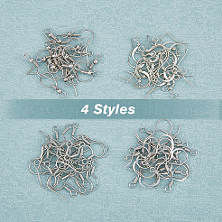 Brass Earring Hooks&nbsp;KK-FH0006-41