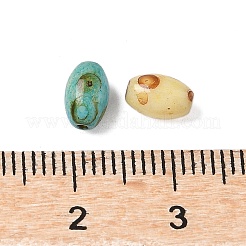 60Pcs 10G Baking Paint Picasso Glass Seed Beads&nbsp;GLAA-V001-06