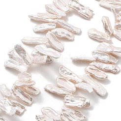 Natural Baroque Keshi Pearl Beads Strands&nbsp;PEAR-P064-02E-05B