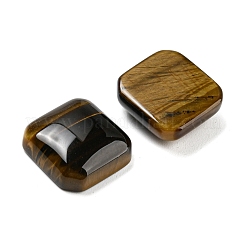 天然石タイガーアイカボション  正方形  13x13x5mm&nbsp;G-Z028-03