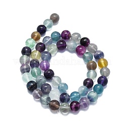Natural Fluorite Beads Strands&nbsp;G-K245-A10-04
