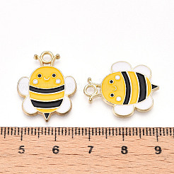 Alloy Enamel Pendants&nbsp;ENAM-B050-02G
