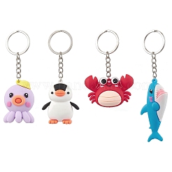 PVC Plastic Marine Organism Keychain&nbsp;KEYC-JKC01037