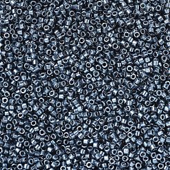 MIYUKIデリカビーズ  シリンダー  日本製シードビーズ  11/0  （db0453)亜鉛メッキガンメタル  1.3x1.6mm  穴：0.8mm  約20000個/袋  100 G /袋&nbsp;SEED-J020-DB0453
