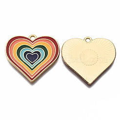Alloy Enamel Pendants&nbsp;LS-ENAM-T011-110A-NR