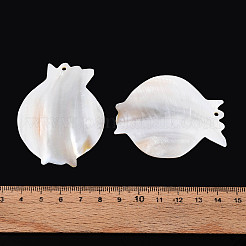 Natural Freshwater Shell Big Pendants&nbsp;SHEL-N038-17