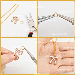 20Pcs Brass Open Jump Rings&nbsp;KK-BBC0023-10B