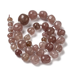 Natural Strawberry Quartz Beads Strands&nbsp;G-Q169-E06-01B