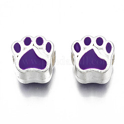Alloy Enamel European Beads&nbsp;LS-MPDL-T005-003C-RS