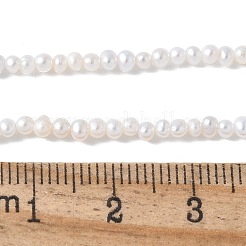 Natural Cultured Freshwater Pearl Beads Strands&nbsp;PEAR-I007-07D-01A