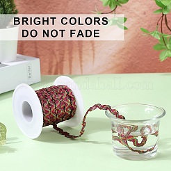 1Pc Sparkle Wavy Polyester Ribbons&nbsp;OCOR-GF0003-01B