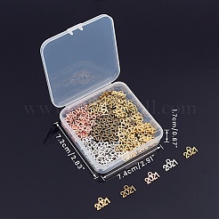 合金チャーム  数2021  ミックスカラー  9.3x13.5x1mm  穴：1.8mm  200個/箱&nbsp;PALLOY-NB0001-70