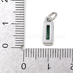 Brass with Cubic Zirconia Pendants&nbsp;KK-A269-68B-P
